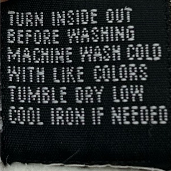 Vintage/ Ladies Club Fleece White Zip Up Jacket Sweater Top / size 1X/ like new - Picture 8 of 8